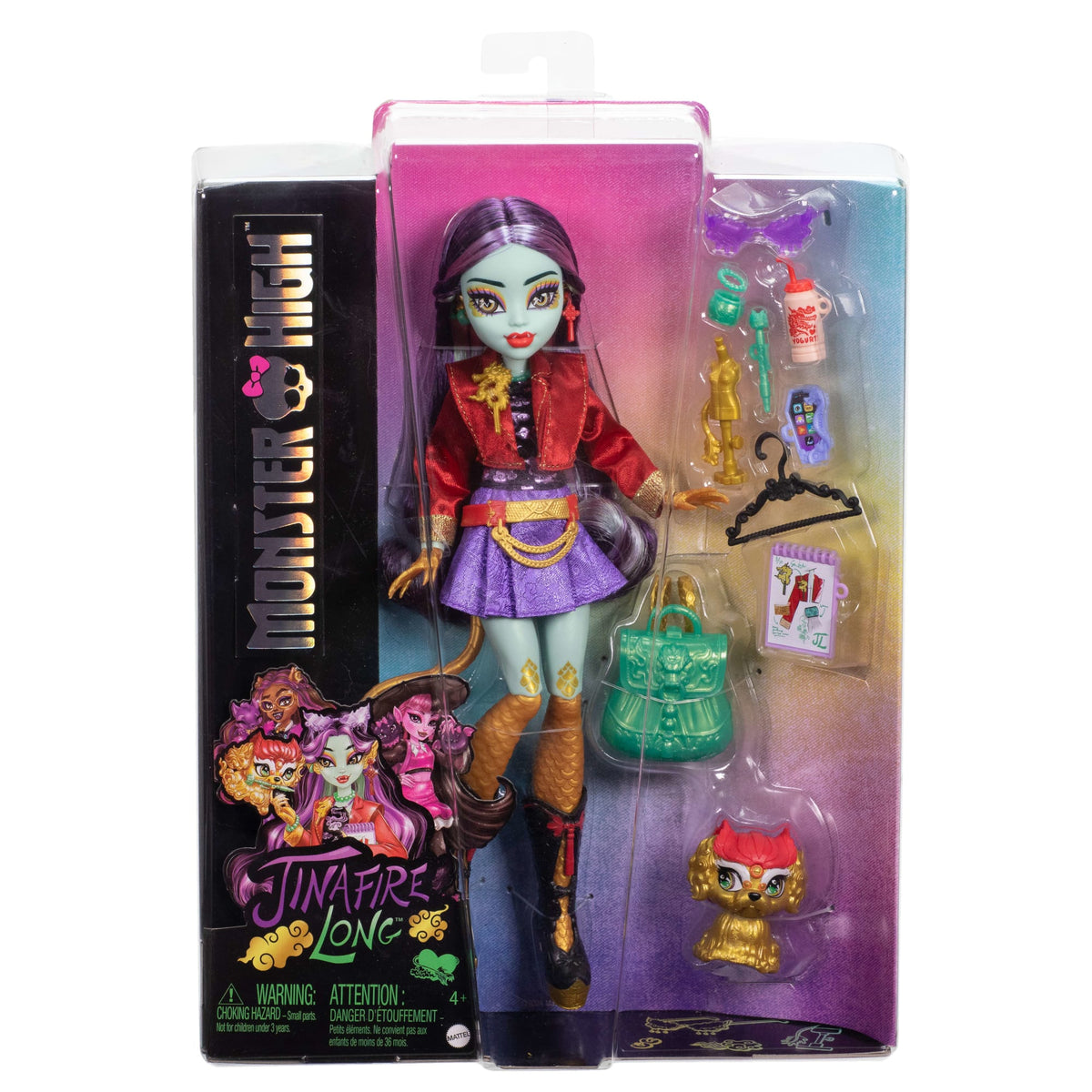 Monster High Boneca Jinafire Long