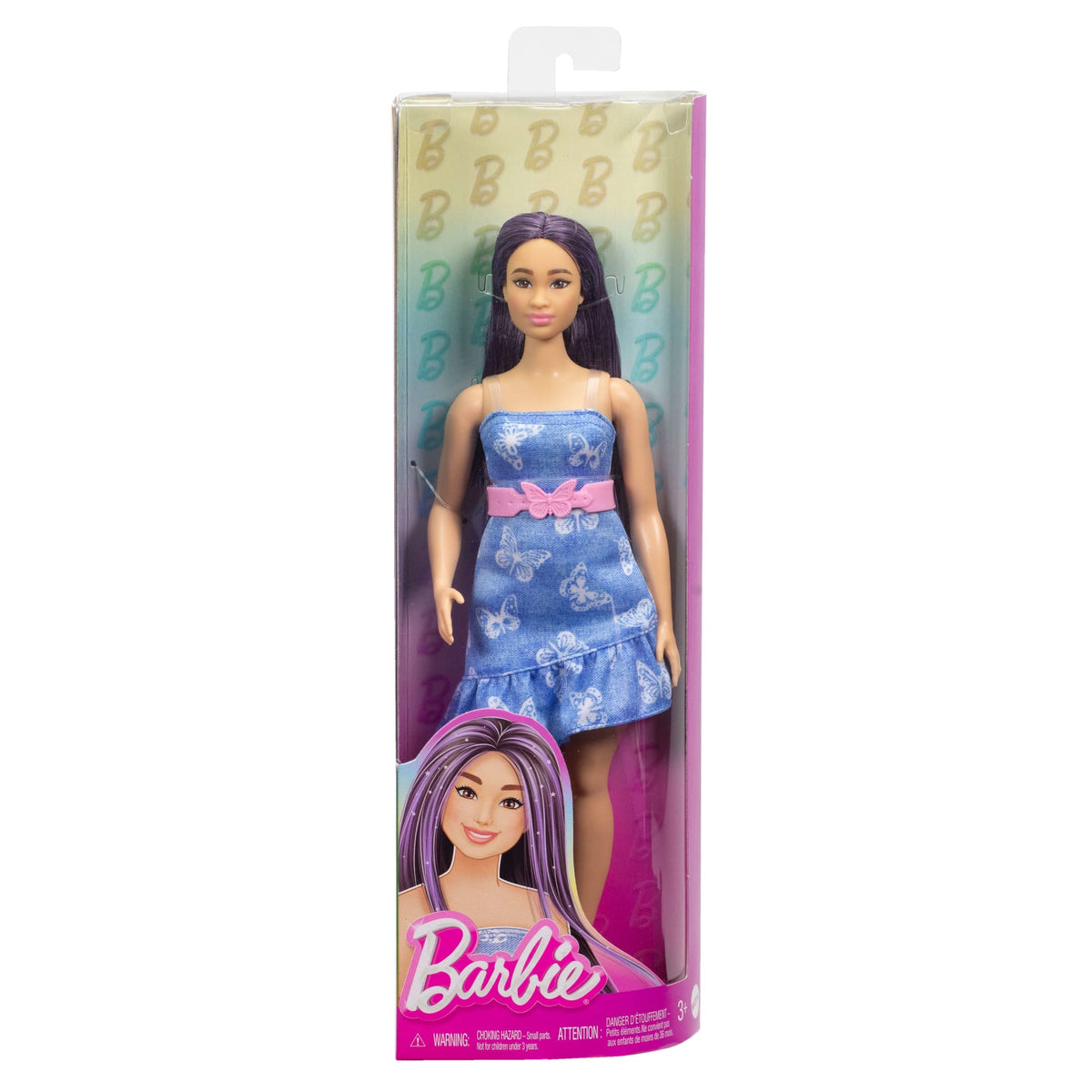 Barbie-Barbie Fashionistas-Poupée Robe Azur Papillon