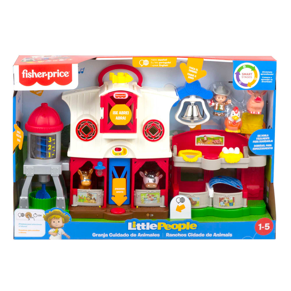 Little People Brinquedo para Bebês Cuidados com Animais de Fazenda
