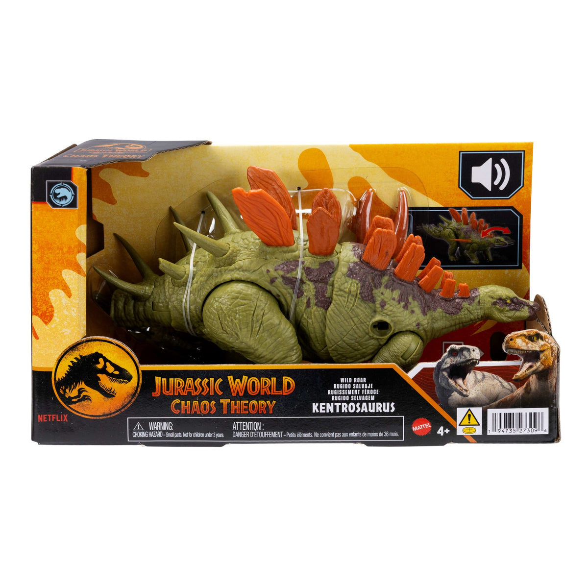Jurassic World Rugissement Féroce Dinosaures Avec Sons et Attaque