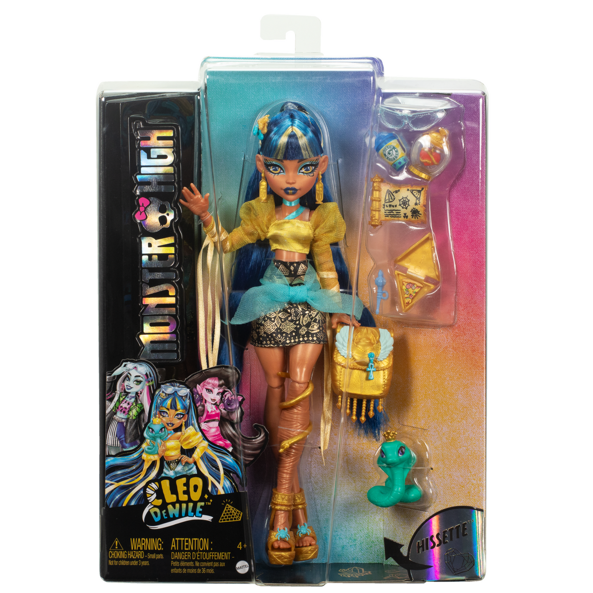 Monster High Boneca Cleo Novo Visual