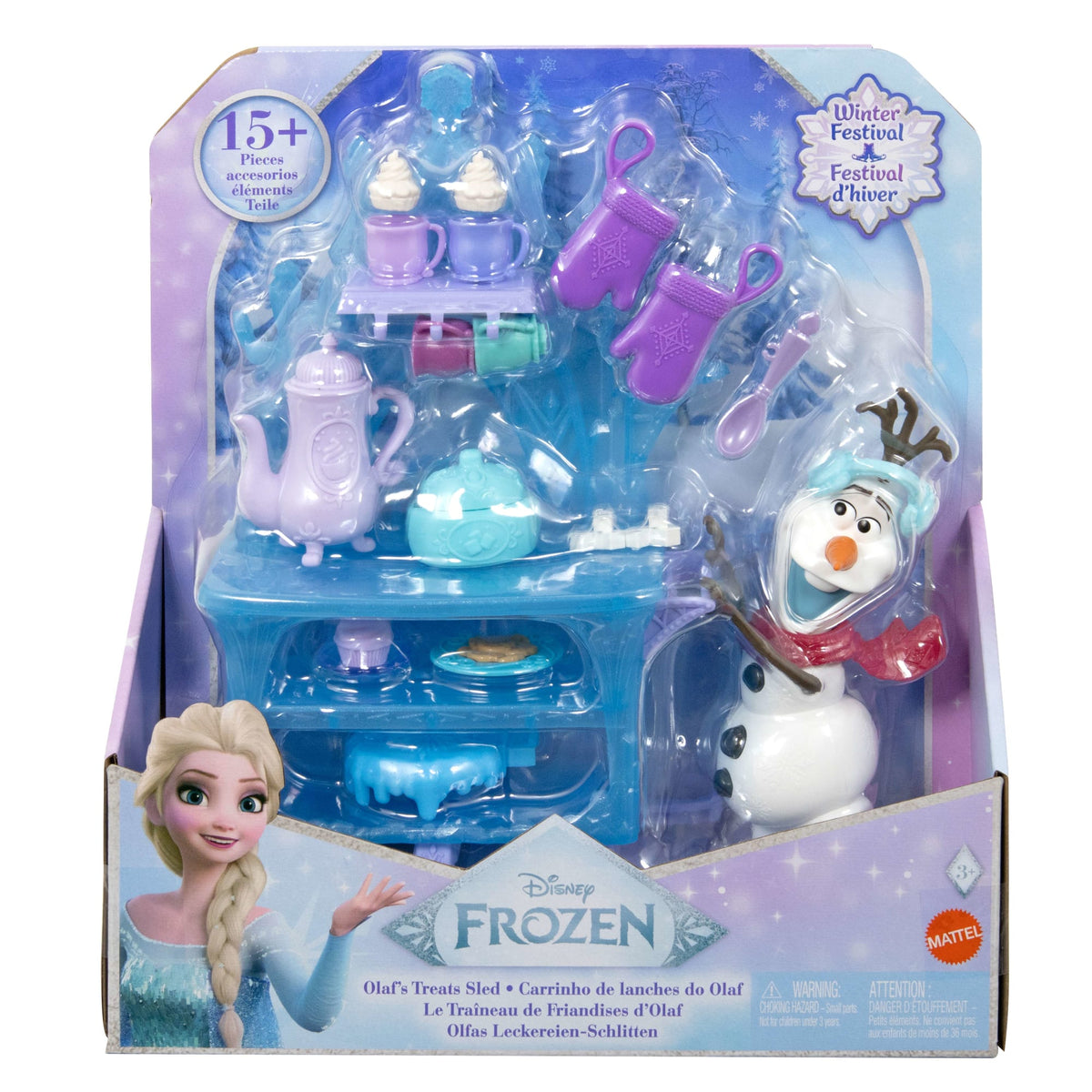 Disney-Coffret Le Traîneau de Friandises D’Olaf-La Reine des Neiges