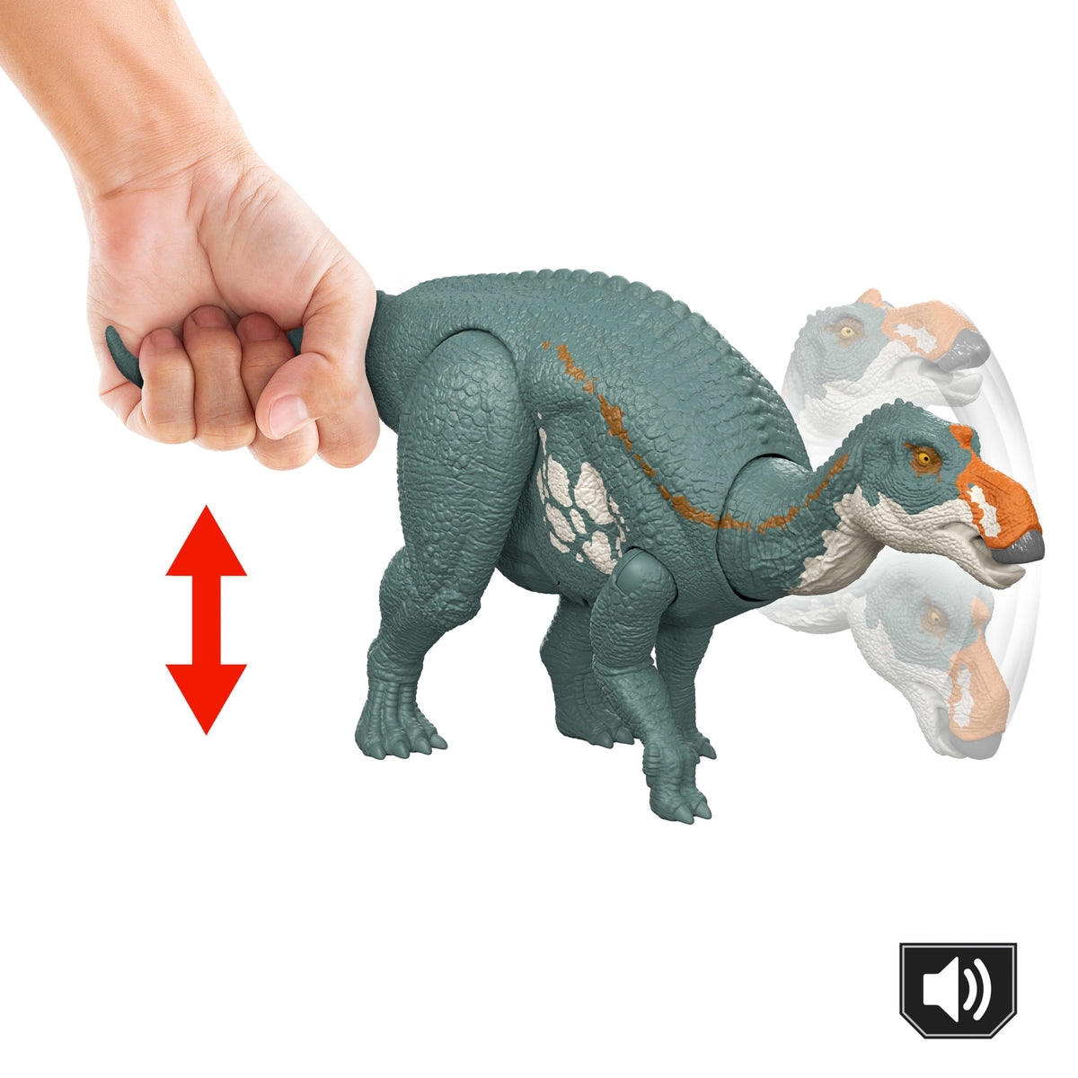 Jurassic World Dinosaurio de Juguete Rebirth Rugido Salvaje Maiasaura