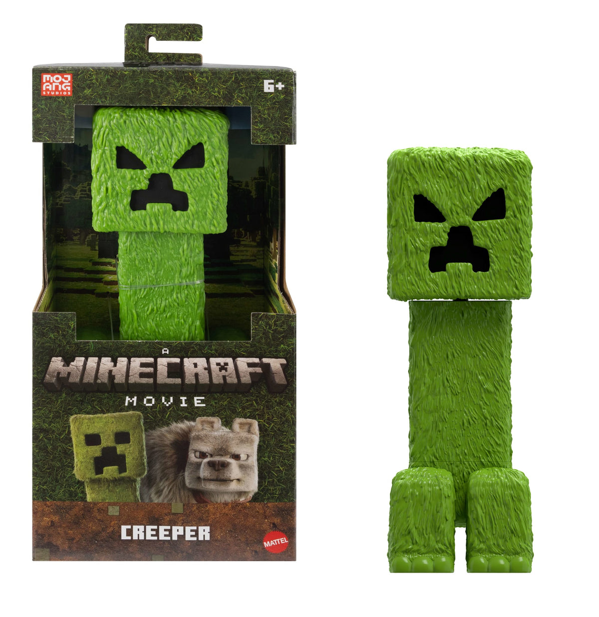 Minecraft La Película Figura de Acción Creeper de 12 pulgadas