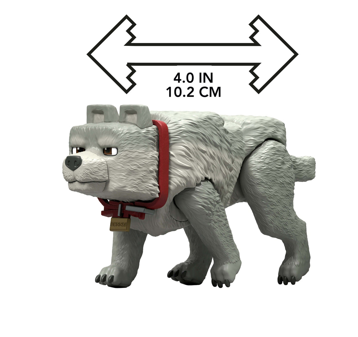 Minecraft o Filme Figura de Ação Lobo de 4 polegadas