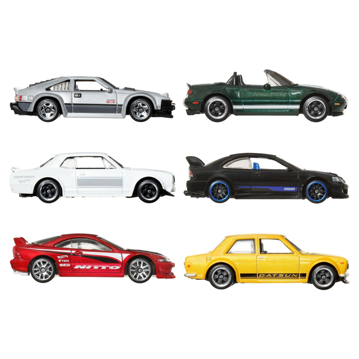 Hot Wheels Collector Vehículo de Colección Multipack Autos Japoneses