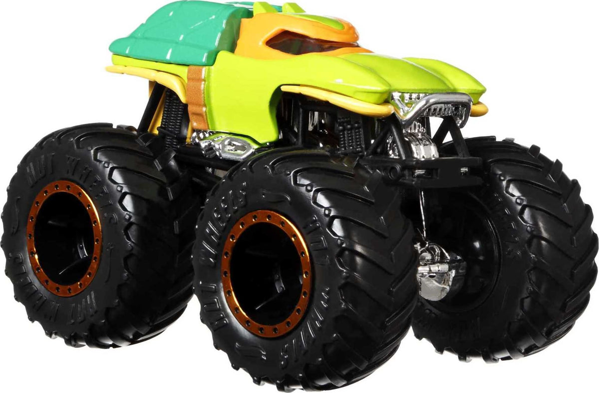 Hot Wheels Monster Trucks Veículo de Brinquedo Pacote Surpresa 2 Carros Escala 1:64