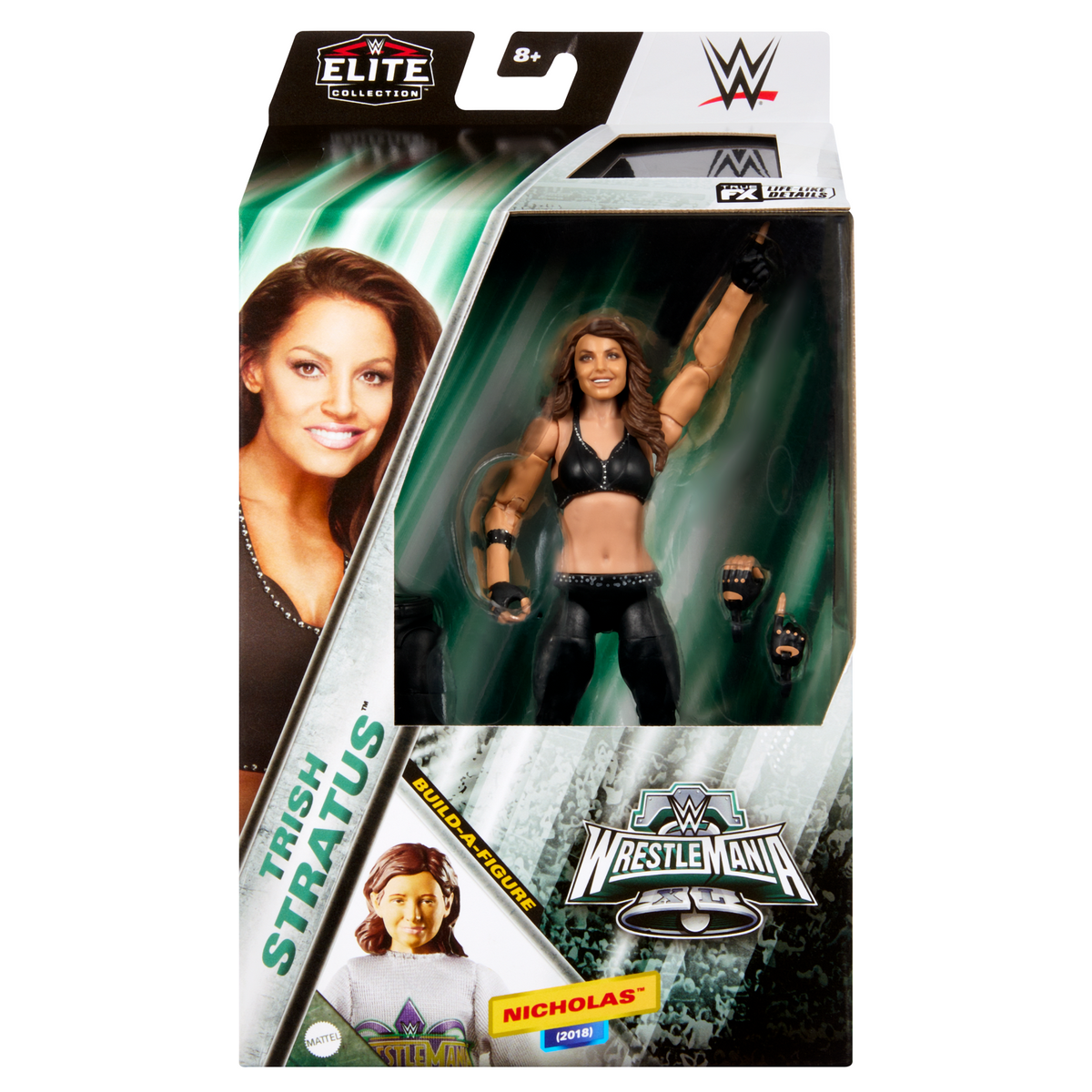 Wwe  Collection Elite  Wrestlemania  Figurine, Pièce Constr. Fig.
