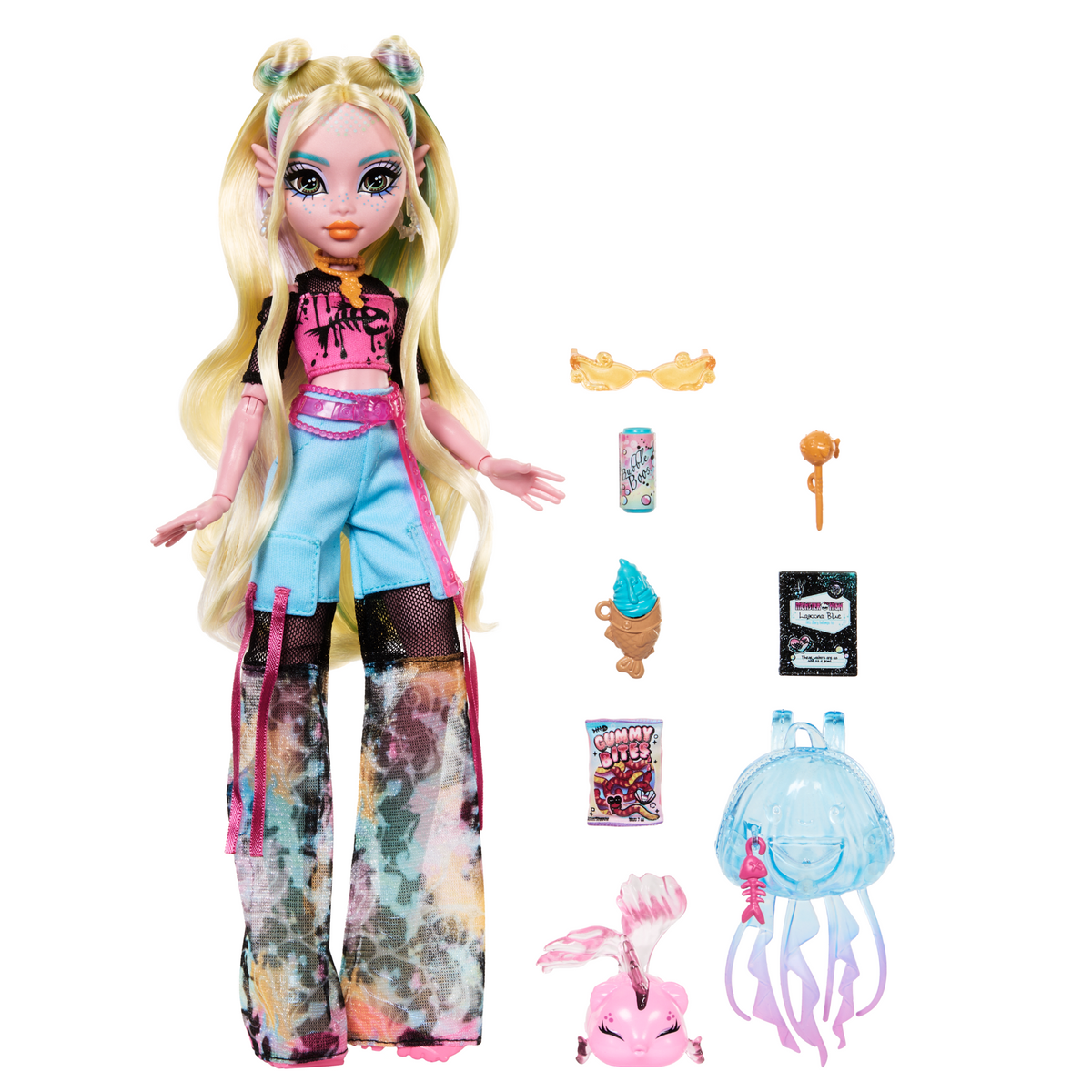 Monster High Muñeca Lagoona Nuevo Look