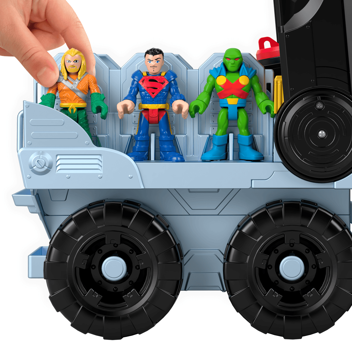 Imaginext DC Super Friends Vehículo de Juguete Mega Batimóvil