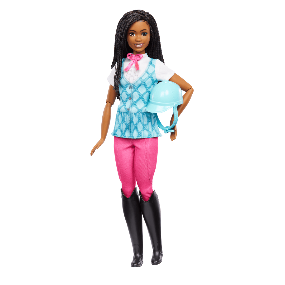 Barbie Detetive A Grande Corrida de Cavalos Boneca Brooklyn Equitação