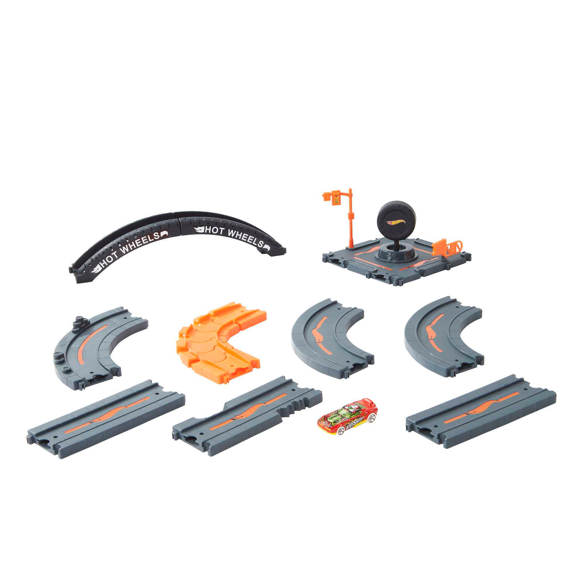 Hot Wheels City Pista de Juguete Paquete para Construcción
