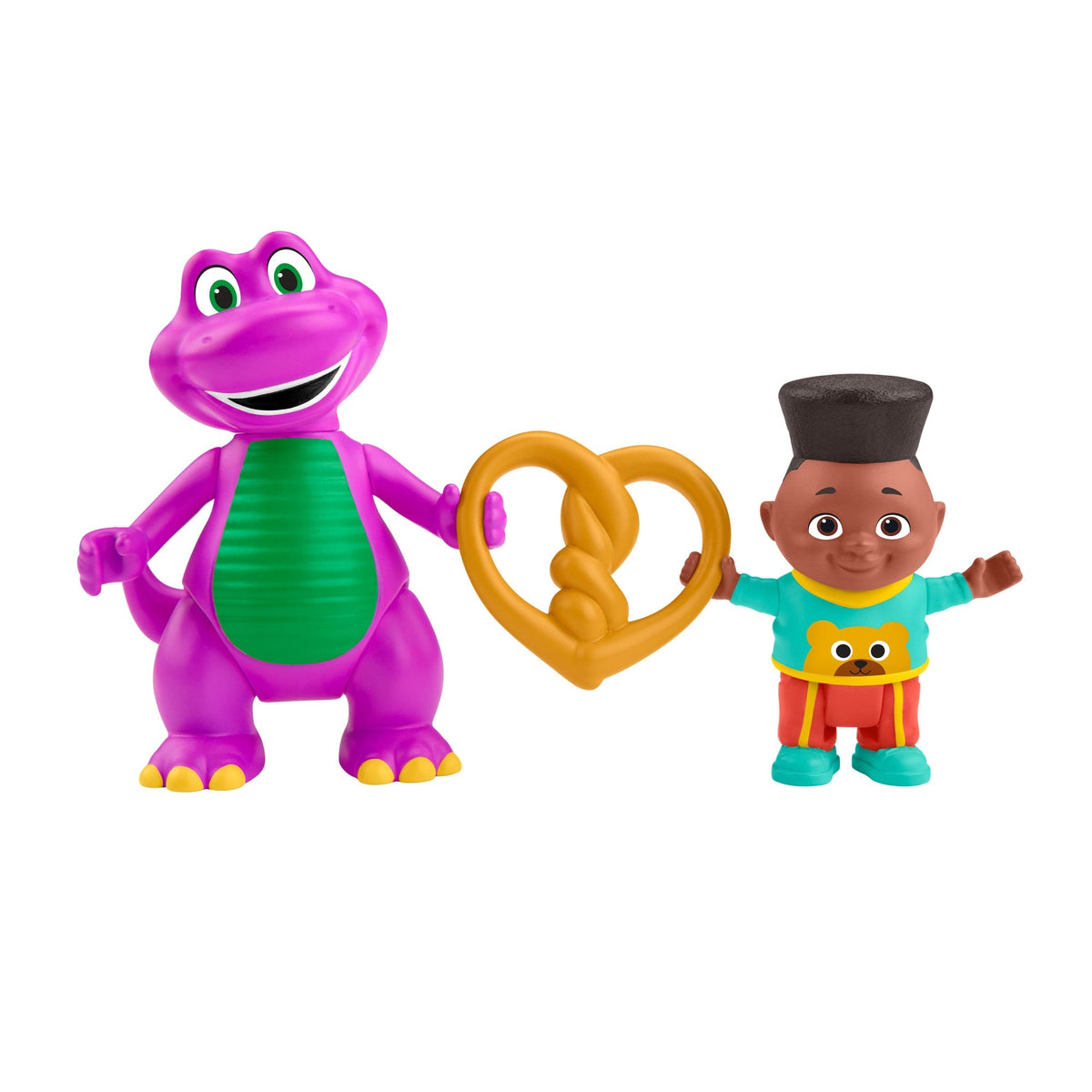 Fisher-Price  Barney'S World  David Ami de Barney et Barney