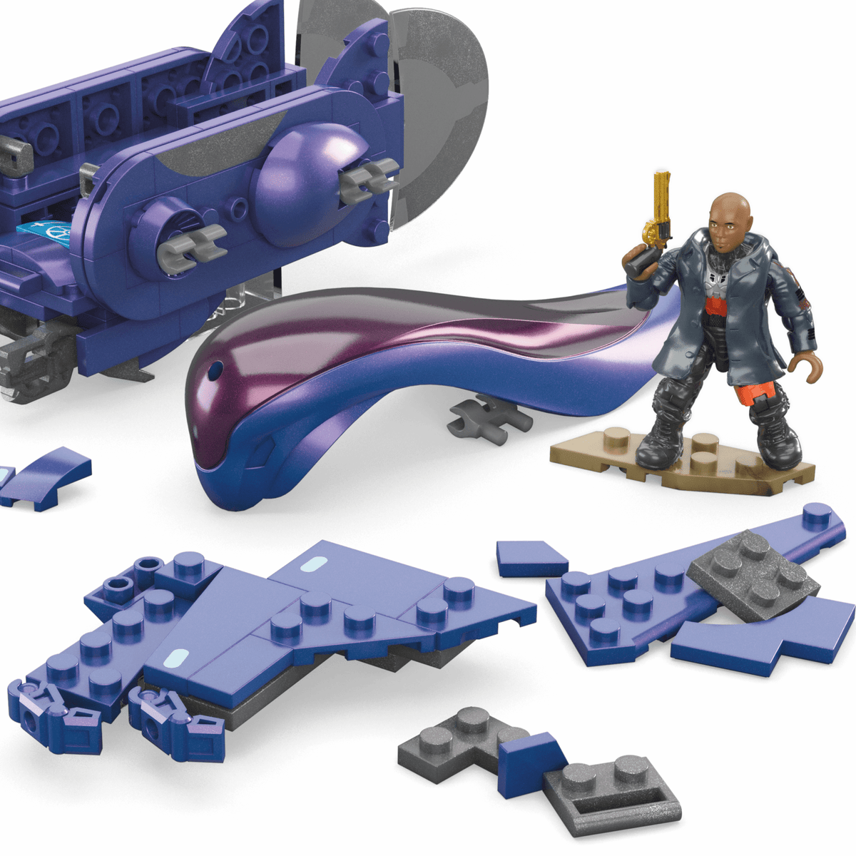 MEGA Halo Juguete de Construcción Banshee Renegado