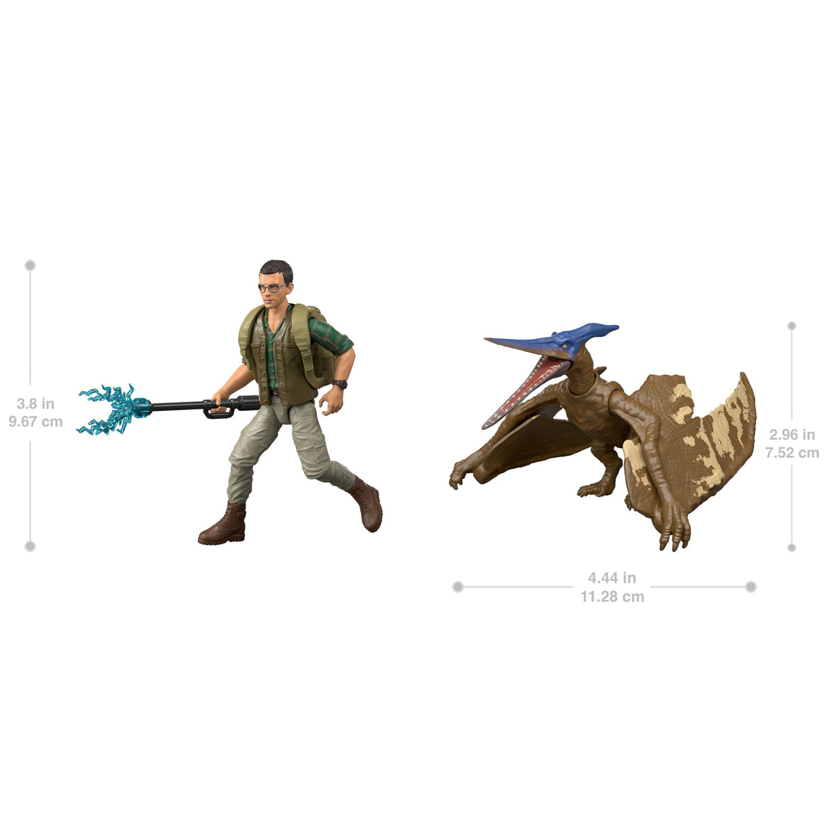Jurassic World Set de Juego Rebirth Dr Loomis y Juve