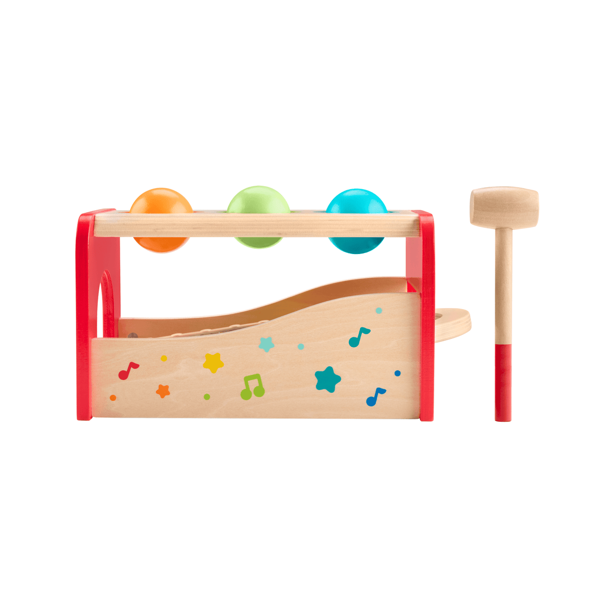 Fisher-Price® Xylophone Bim Bam, Instrument de Musique, 6 Éléments