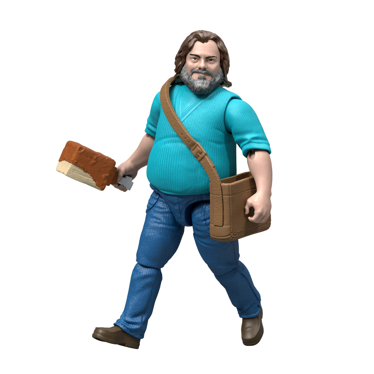 Minecraft-Figurine Articulée Steve-Taille de 10 Cm et Accessoires