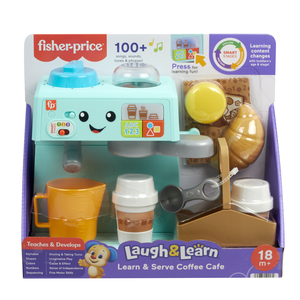 Fisher-Price  Rires et Éveil  Café Apprendre et Servir, Multilingue