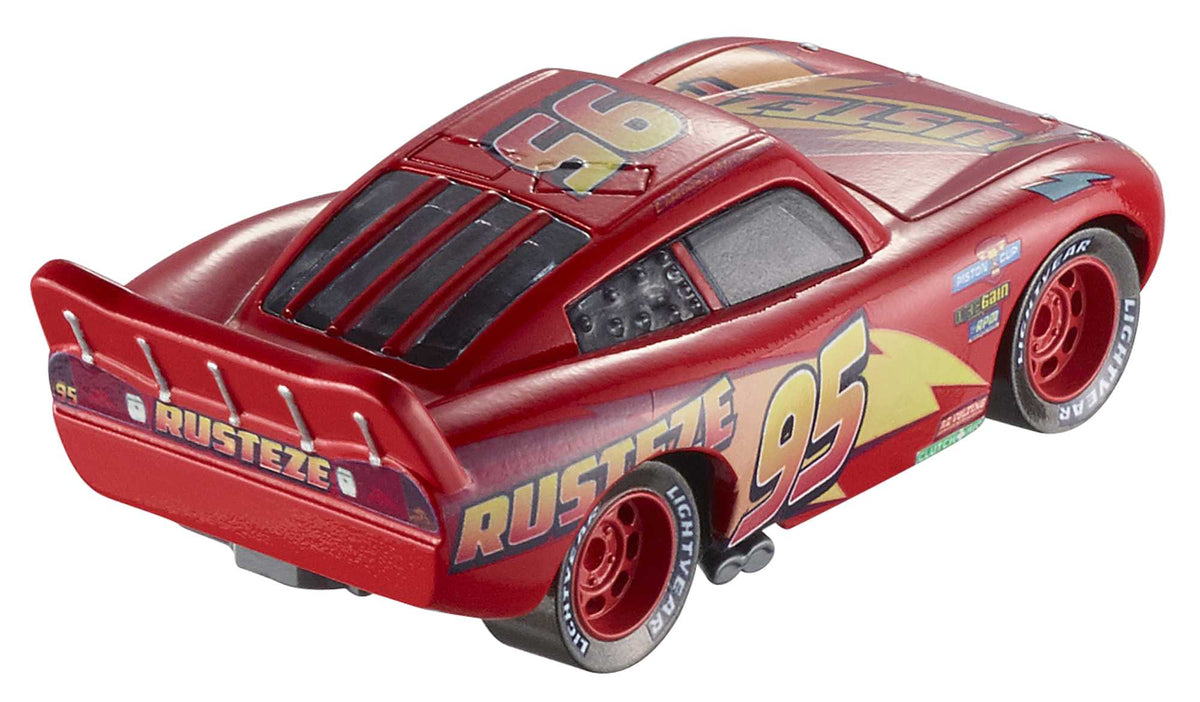 Cars de Disney y Pixar Diecast Vehículo de Juguete Rayo McQueen Rusteze
