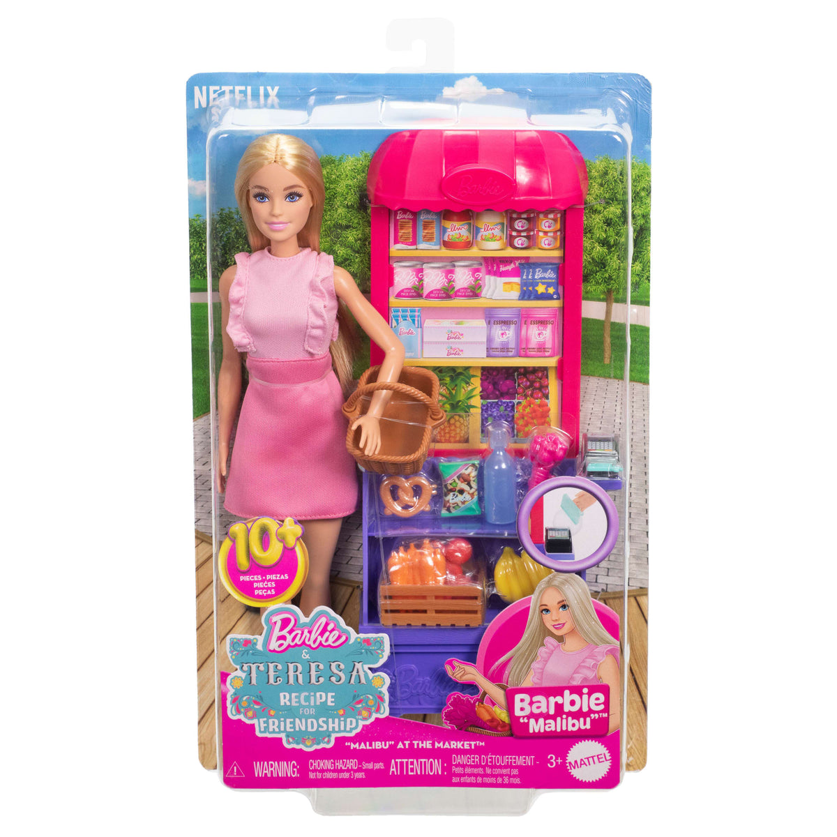 Barbie Conjunto de Brinquedo Receita da Amizade de Teresa Supermercado