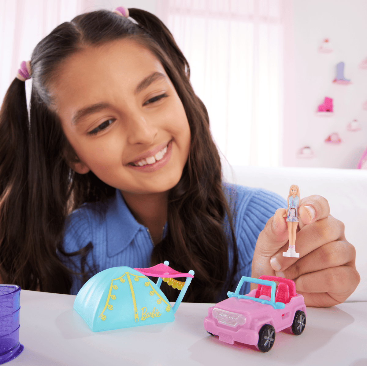 Barbie-Véhicule Tout-Terrain Mini-Barbieland-Coffret Avec Poupée