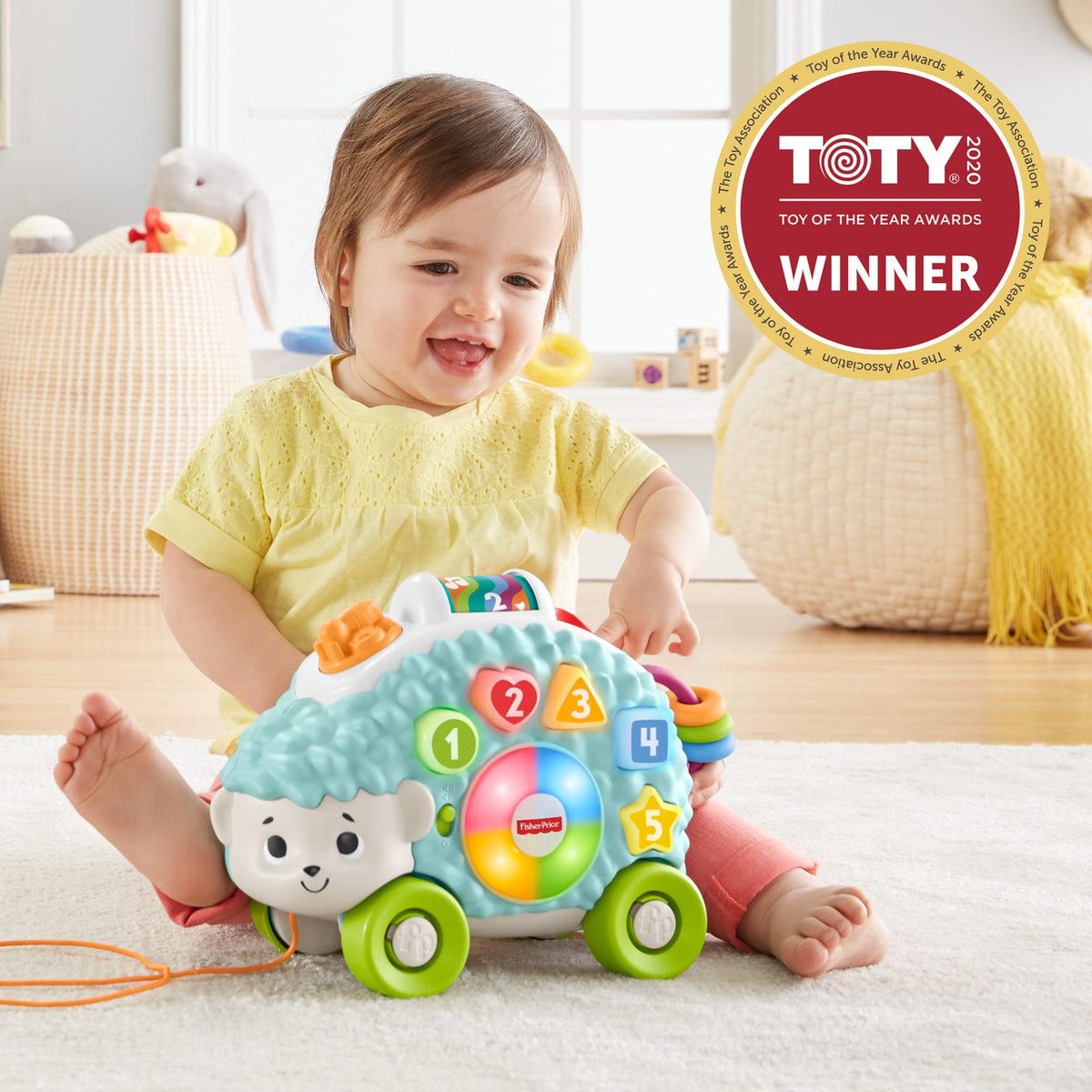 Fisher-Price Linkimals Happy Shapes Hedgehog