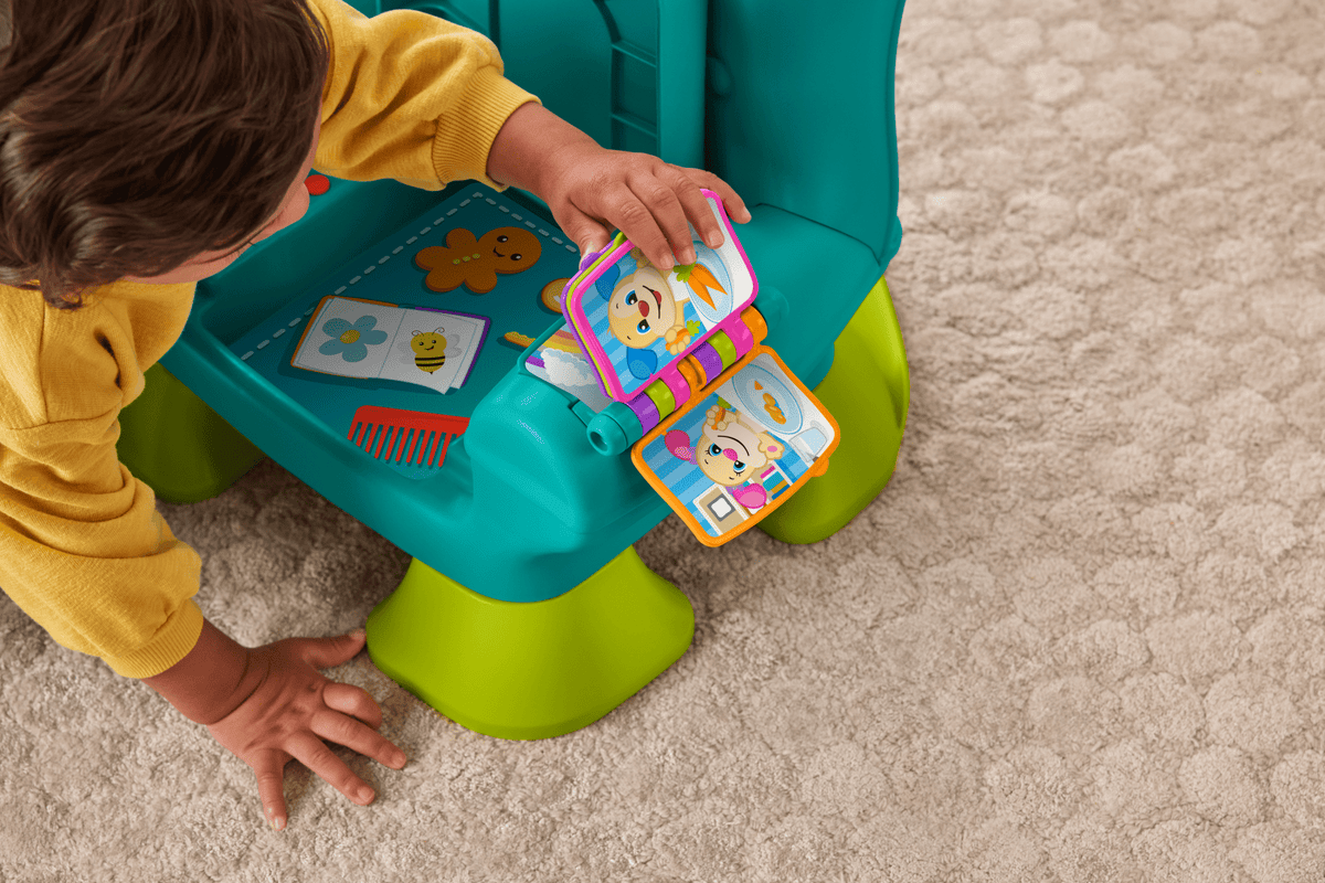 Fisher-Price  Rires et Éveil  Chaise Éveil Progressif, Sarcelle