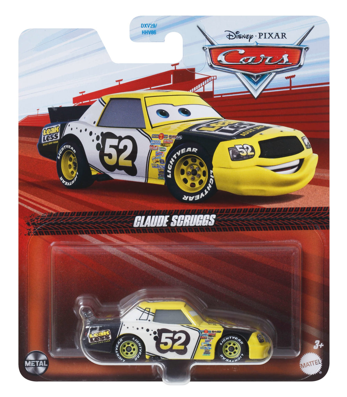 Carros da Disney e Pixar Diecast Veículo de Brinquedo Leak Less 52