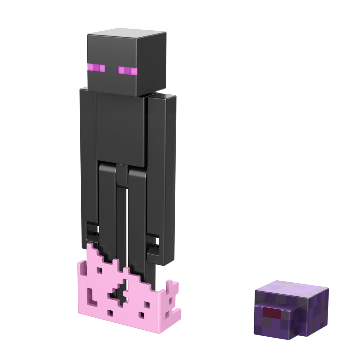 Minecraft Action Figures & Accessories Collection, 3.25-in Scale & Pixelated Design (Characters May Vary)
