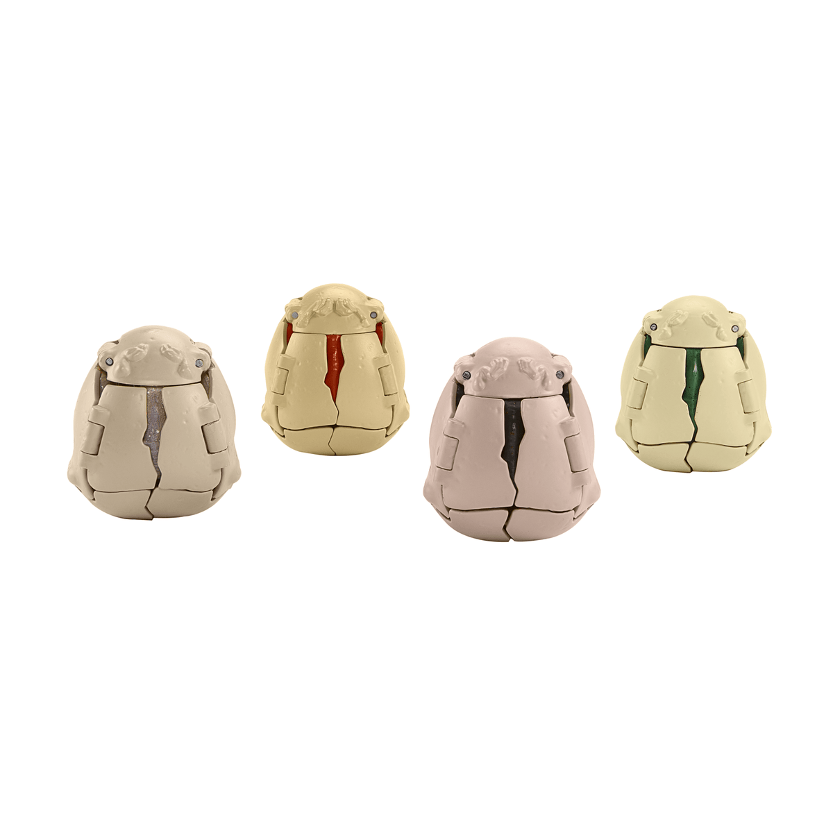 Jurassic World 4-Pack Egg To Dinosaur Transforming Toys Hidden Hatchers