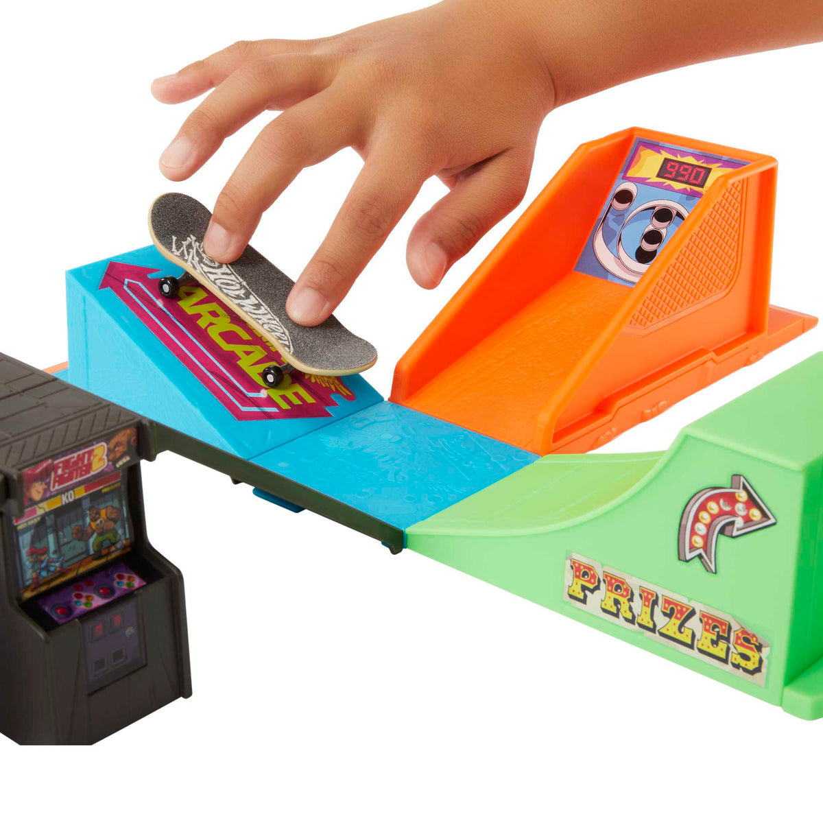Hot Wheels Skate Pista de Juguete Set Arcade