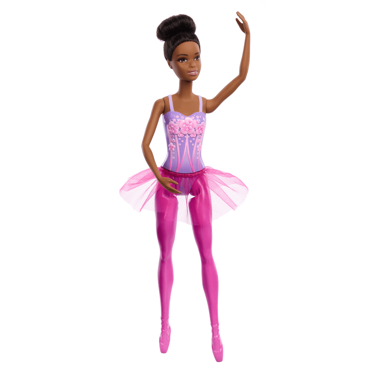Barbie-Barbie Ballerine-Poupée Brune Avec Tutu Amovible Violet