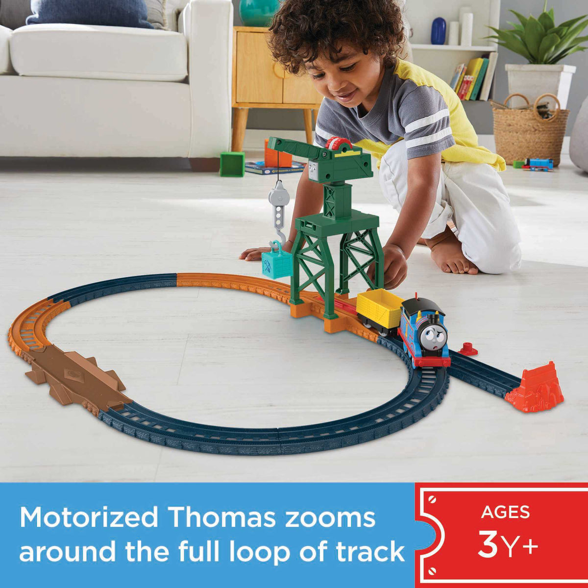Fisher-Price Thomas & Friends Cranky The Crane Cargo Drop