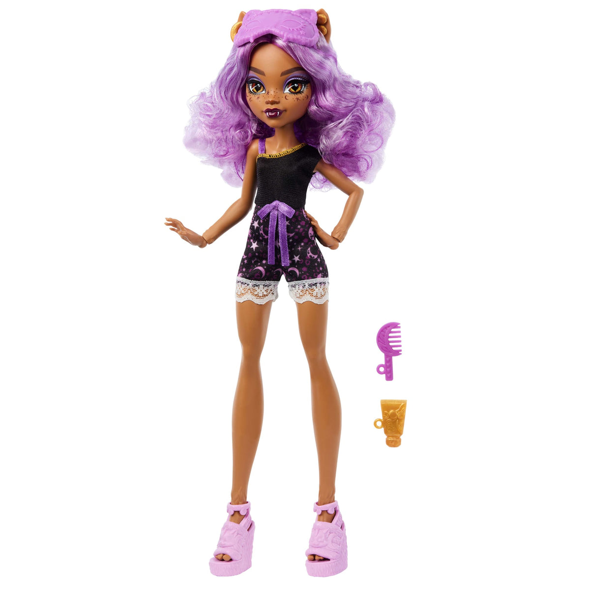 Monster High Boneca Pijama Monstro Clawdeen