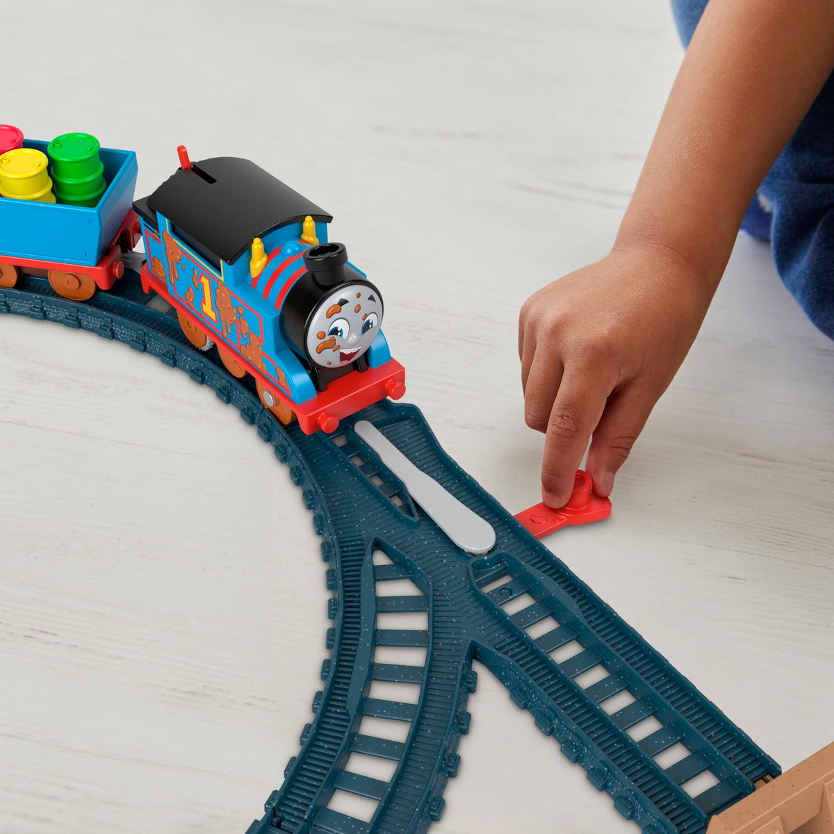 Thomas et ses Amis Coffret Aventures Boueuses, Thomas Motorisé
