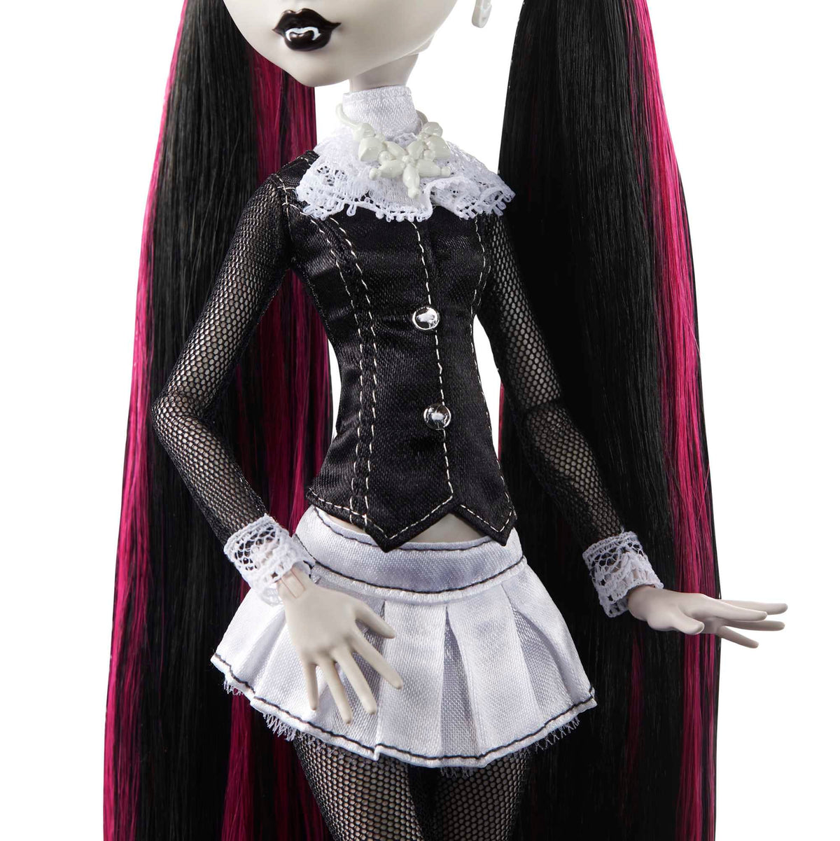 Monster High-Poupée Draculaura-Poupée en Noir et Blanc Avec Posters