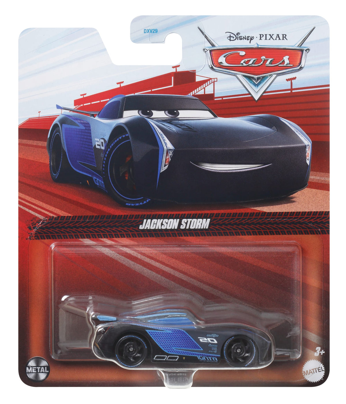 Cars de Disney y Pixar Diecast Vehículo de Juguete Jackson Storm