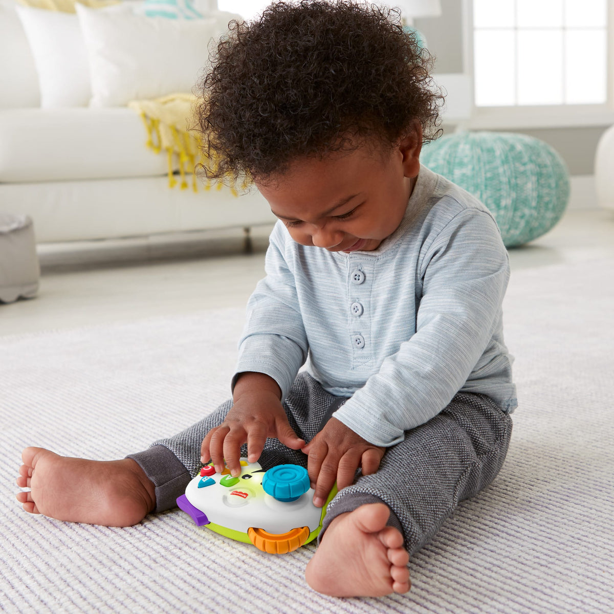 Fisher-Price Rires et Éveil Manette de Jeu Éducative
