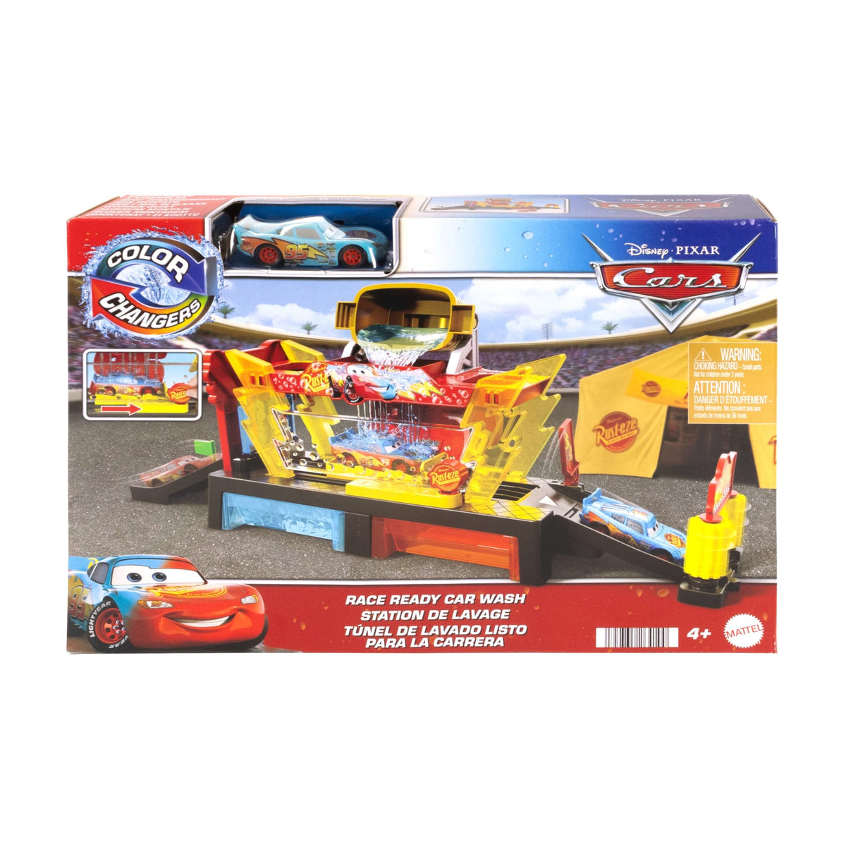 Disney/Pixar  Les Bagnoles  Cc  Lave-Auto Préparation à La Course