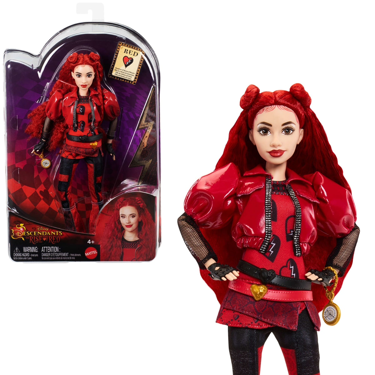Disney descendants: The Rise Of Red  Red, Fille de La Reine de Cur