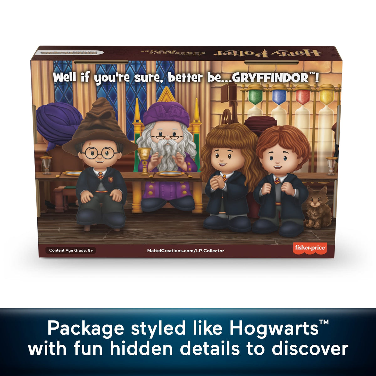 Little People Collector Harry Potter And The Sorcerer's Stone Special Edition Set, 4 Figures