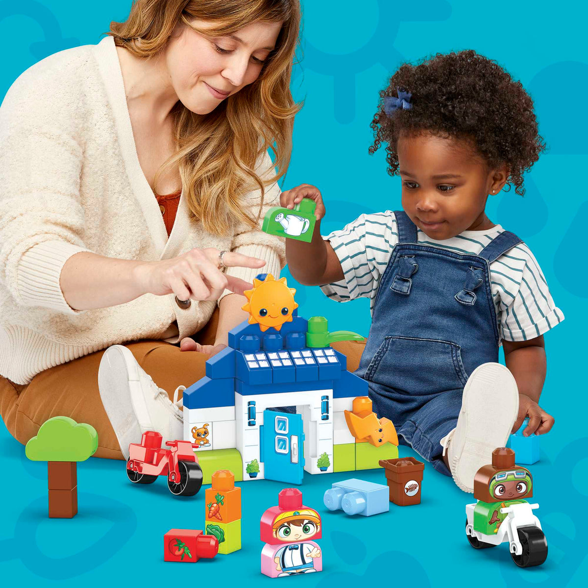 Mega Bloks Ville Verte Maison Écologique Construction et Apprentissage