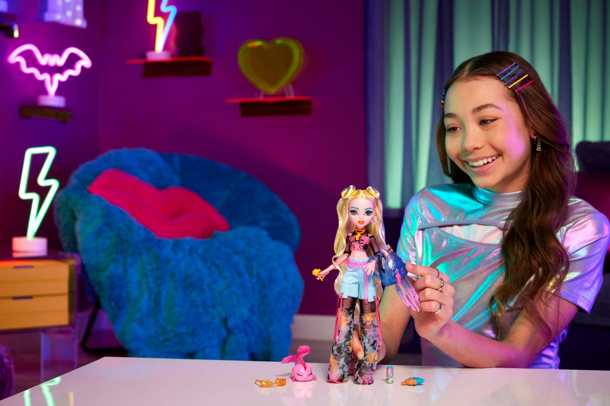 Monster High-Poupée Lagoona Blue-Poupée Avec Animal et Accessoires