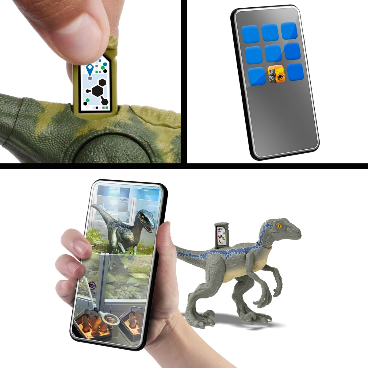 Jurassic World Dinosaurio de Juguete Rastreadores Gigantes