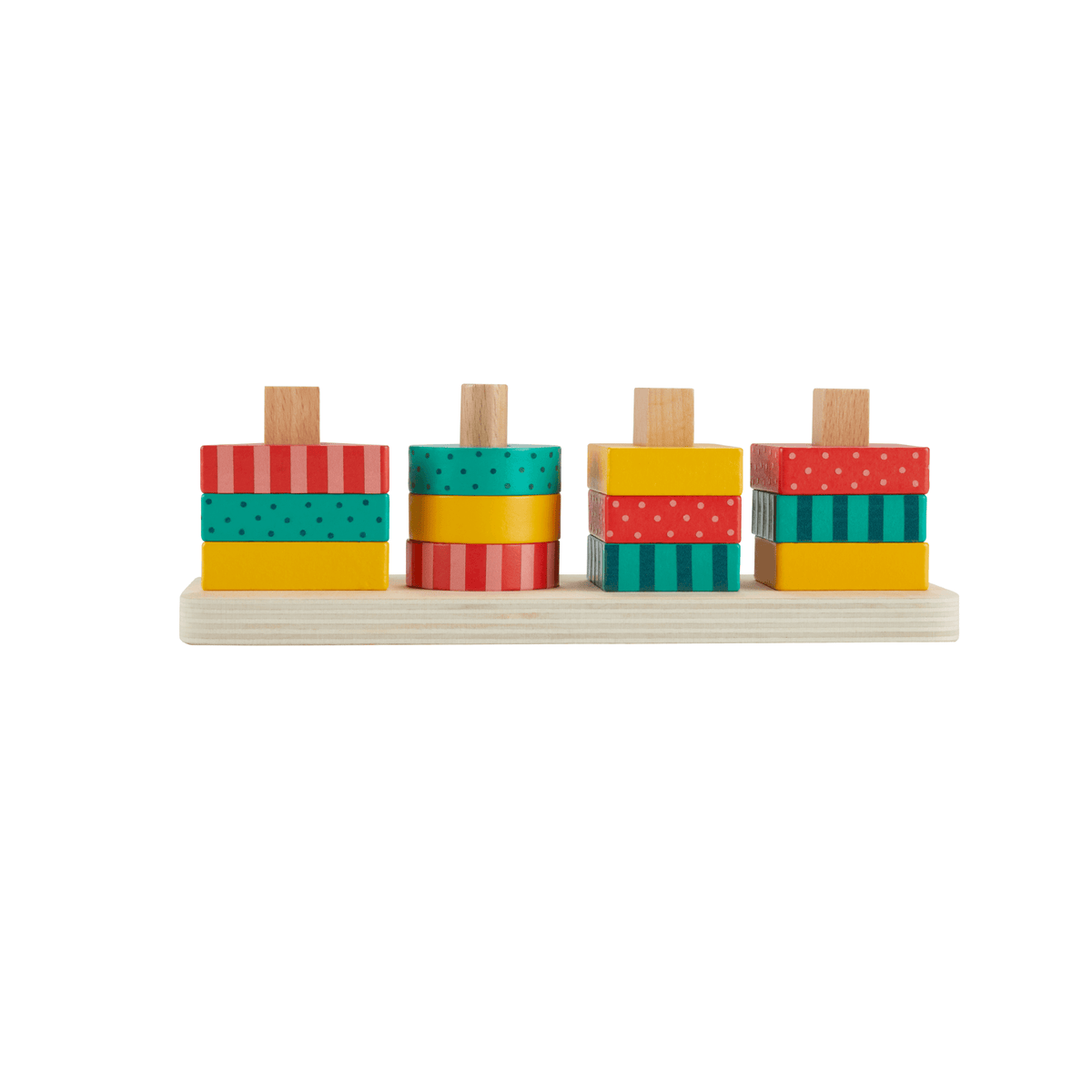 Fisher-Price Juguete para Bebés Clasificador de Formas de Madera