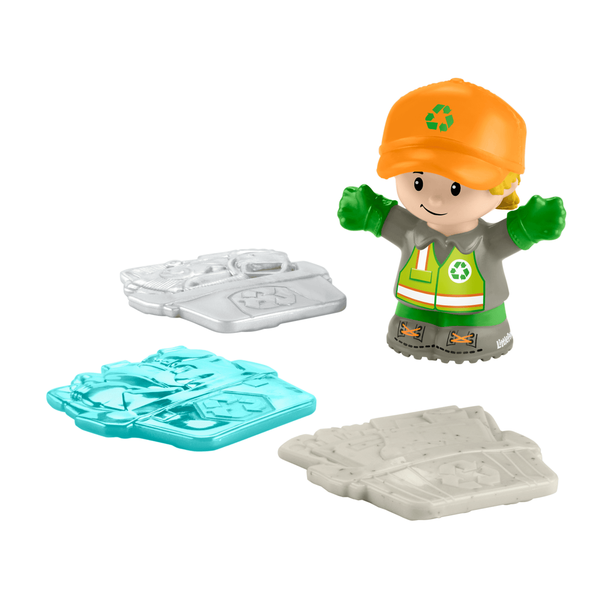 Fisher-Price  Little People  Camion de Recyclage Musical, 5Éléments
