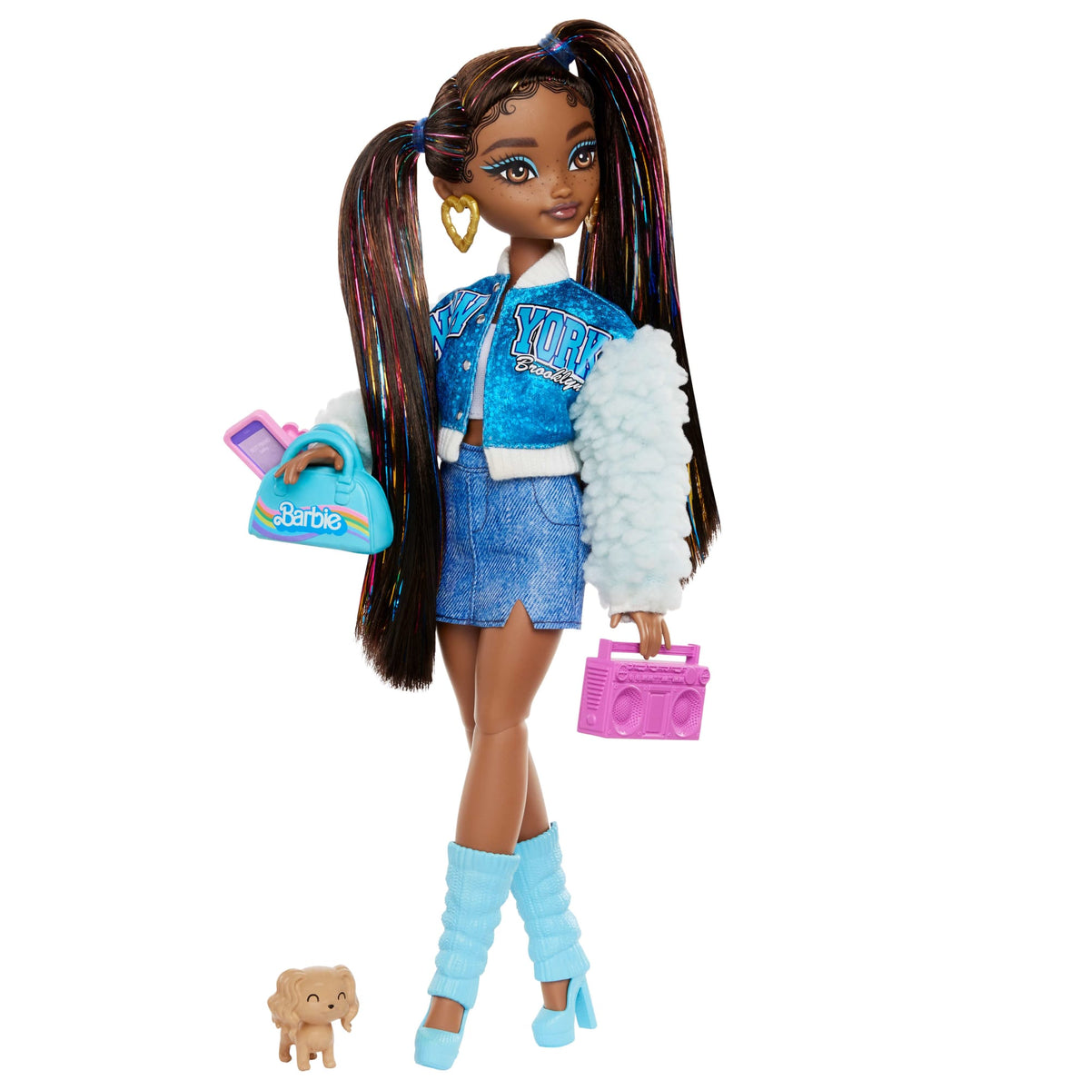 Barbie-Équipe de Rêve Brooklyn-Poupée et 8Accessoires