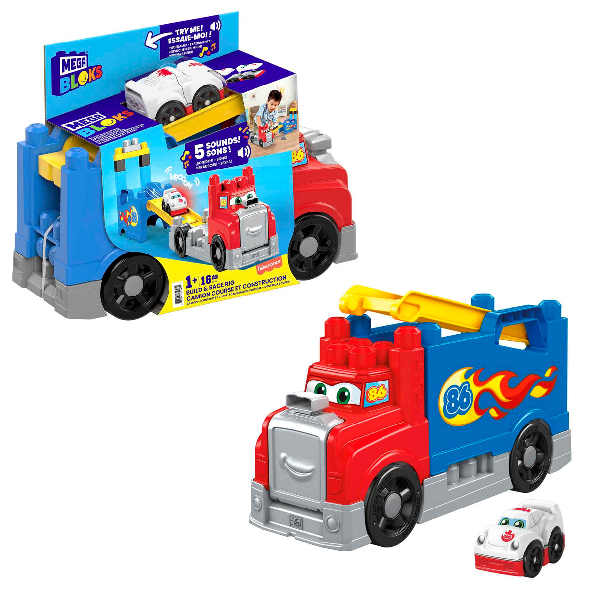 MEGA Bloks Build & Race Rig