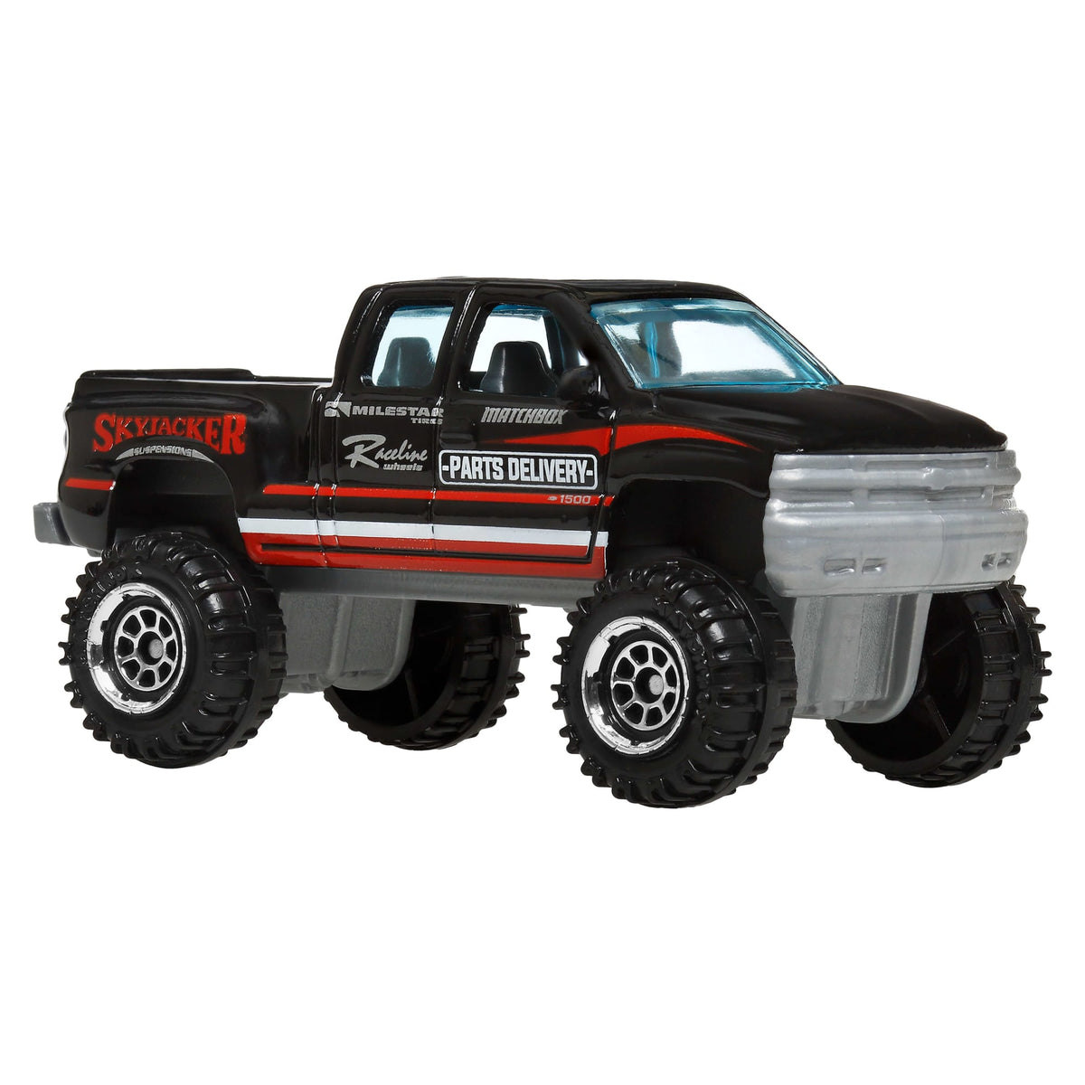 Matchbox Diecast Veículo de Brinquedo Chevy Silverado