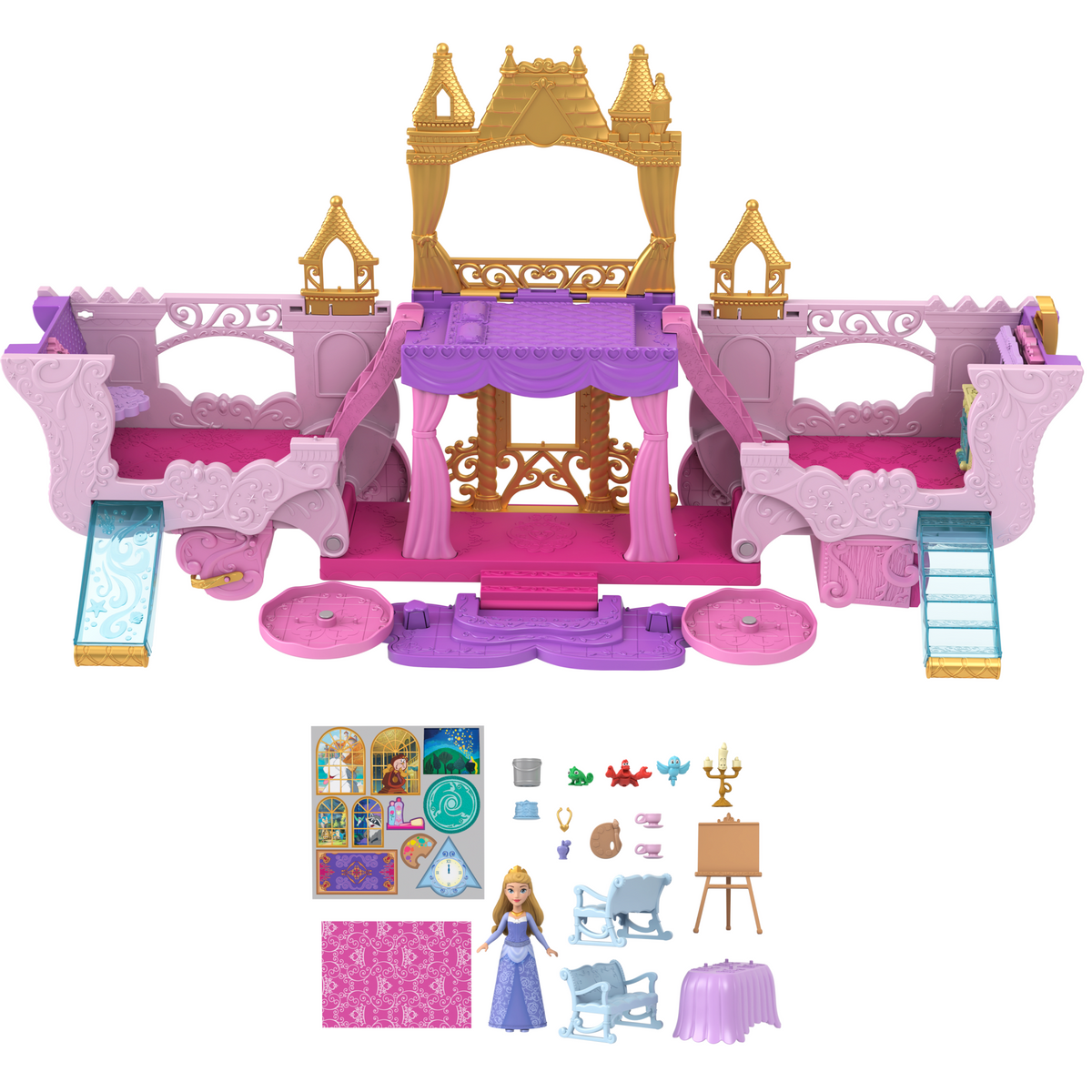 Disney Princesa Set de Juego Carruaje Transformación Mágica